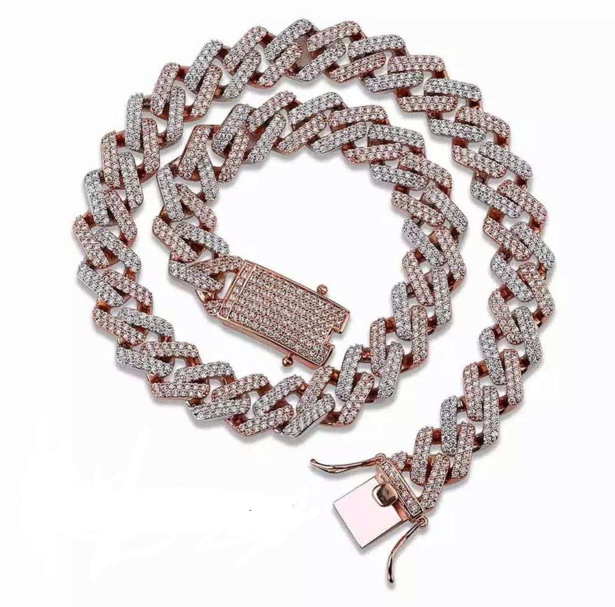 14MM Prong Set Cuban Link